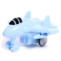 Самолёт инерционный &laquo;Штурм&raquo;, цвета МИКС, в пакете