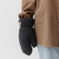 Варежки женские на иск. меху MIST, р-р. 26см, серый Варежки женские на иск. меху MIST, р-р. 26см, серый