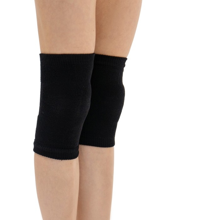 Наколенники для гимнастики и танцев Grace Dance №2, р. L, цвет чёрный Наколенники для гимнастики и танцев Grace Dance №2, р. L, цвет чёрный