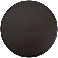 Плакетка Plaque, круглая, венге с серебристой пластиной