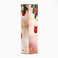 Тубус под бутылку &laquo;С Новым годом&raquo;, 34.5 х 12.5 х 12.5 см