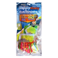 Водные бомбы &laquo;Шар&raquo;, 3 насадки, 37 шаров, цвета МИКС