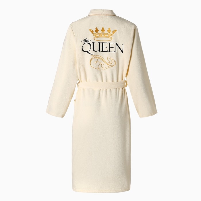 Халат махровый женский Queen размер 50-52, 100% хлопок