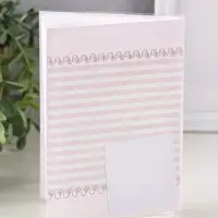 Фотоальбом 36 фото 10X15см, "Ребёнок", розовый, ПП карм.,мягкая обложка