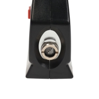 Уровень универсальный 4 в 1 ТУНДРА, лазерный, пузырьковый, рулетка 2.5 м, линейка 150 мм