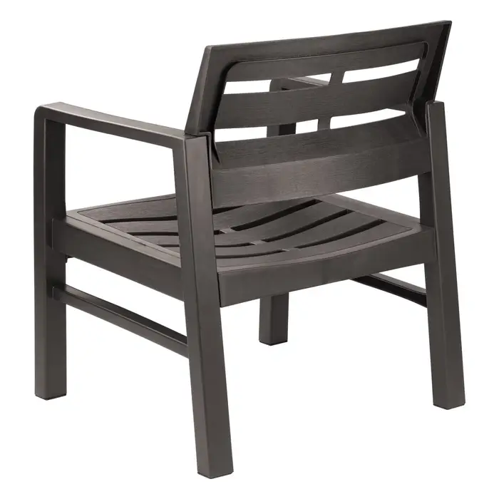 Кресло садовое &laquo;Рейки&raquo;, пластик, 58&times;62.5&times;75 см, мокко