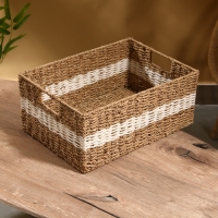 Корзина плетеная 40х30х17 см, сиграсс