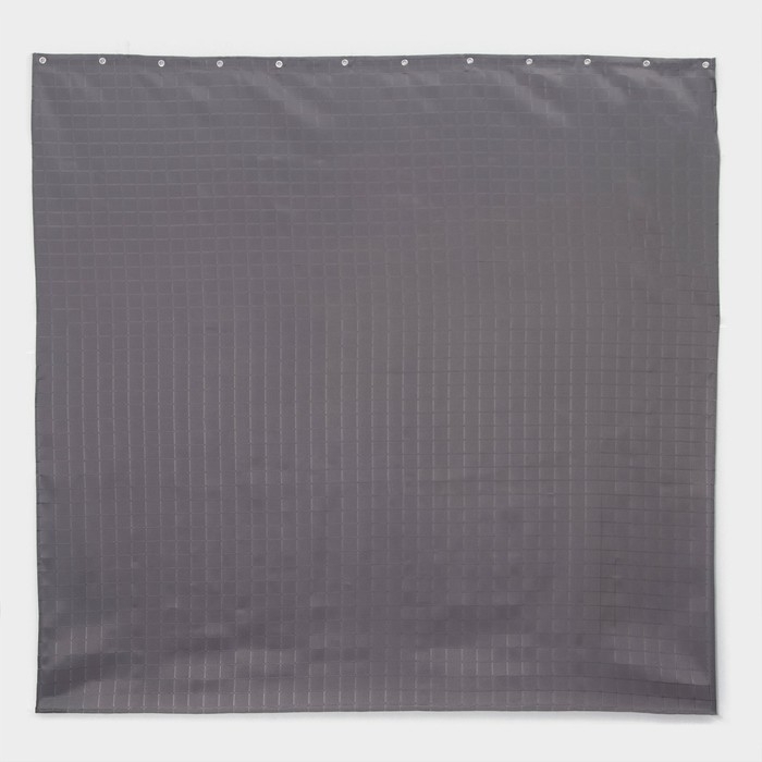 Штора для ванной SL Home, с люверсами, полиэстер, 180×180 см Штора для ванной SL Home, с люверсами, полиэстер, 180×180 см