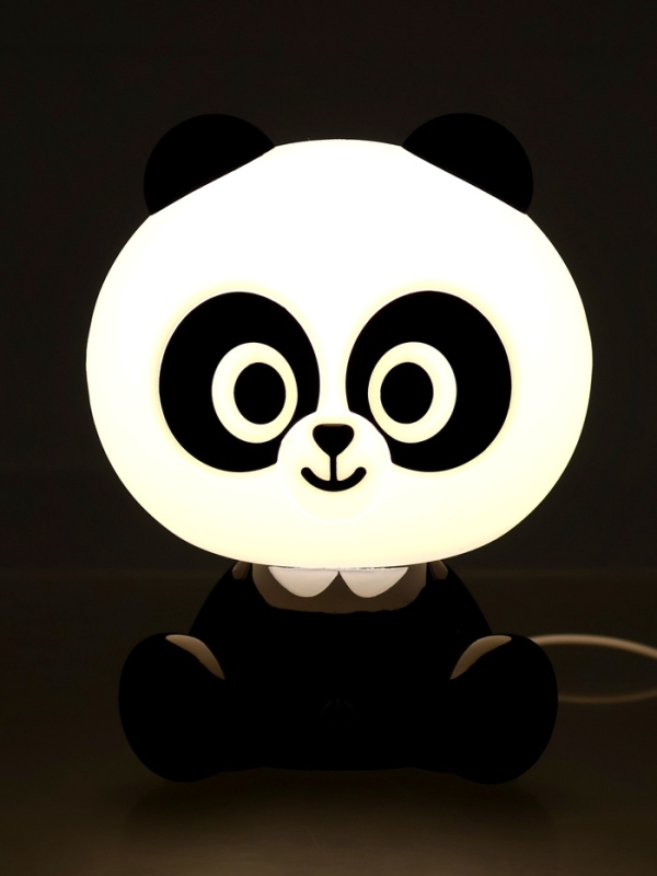 Лампа-ночник "Панда" световые эффекты, цвет МИКС