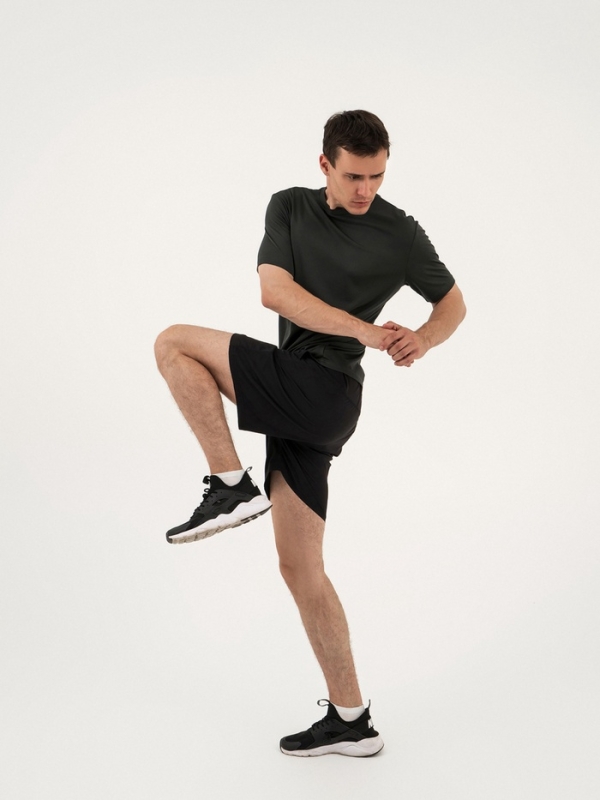 Шорты мужские Resport, р. 46, цвет чёрный, с велосипедками Шорты мужские Resport, р. 46, цвет чёрный, с велосипедками