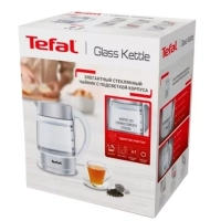 Электрический чайник Glass KI772138, белый, 1.7 л