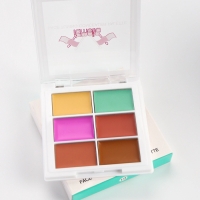 Палетка консилеров для лица, 6 цв, водостойкая Палетка консилеров для лица, 6 цв, водостойкая