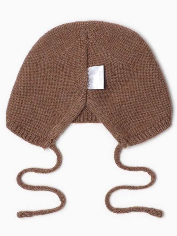 Шапка вязаная Крошка Я р.48-50, цв. кофейный