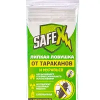 Клеевая ловушка-домик от тараканов и муравьев "SAFEX", набор, 10 шт