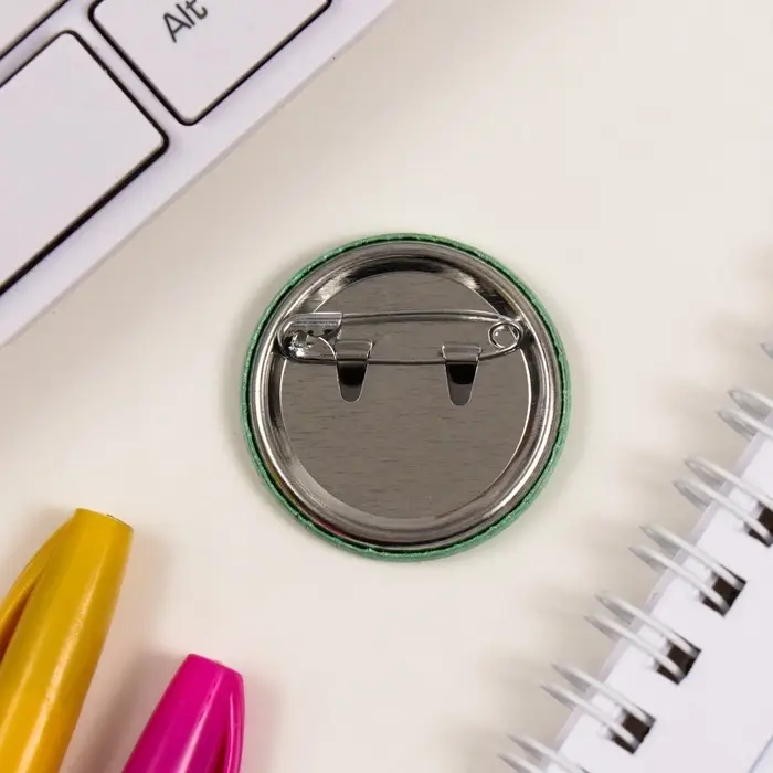 Значок закатной d=35 мм "Кружка" 6,5х6,5 см