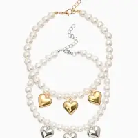 Обвес на штаны &laquo;Сердечки&raquo;, набор 2 шт. цветной