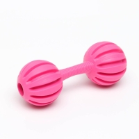 Игрушка жевательная "Силач", TPR, 15 см, розовая Игрушка жевательная "Силач", TPR, 15 см, розовая