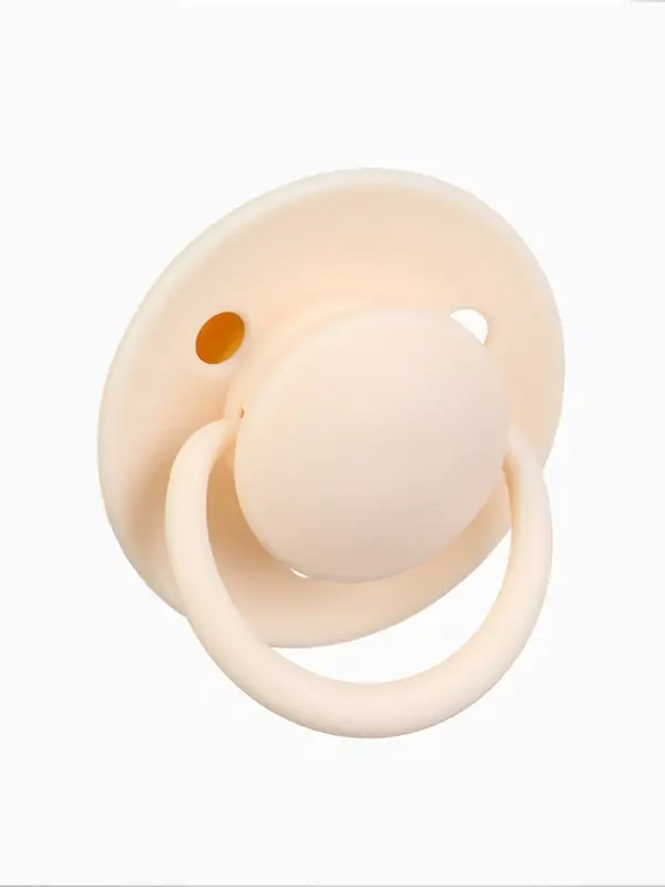 Набор классических пустышек, 2 шт., латекс, айвори/зелёный, в контейнере, от 6 мес., M&B