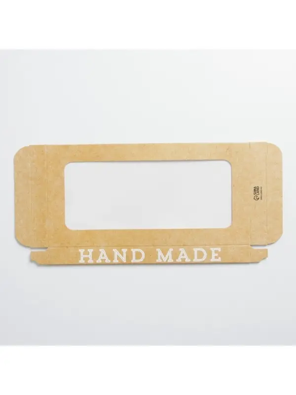 Коробка для шоколада, кондитерская упаковка, &laquo;Hand made&raquo;, с окном, 17.3 х 8.8 х 1.5 см