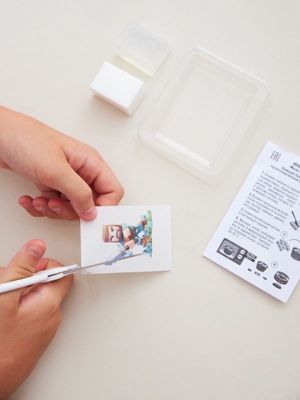 Набор для изготовления мыла. Рукодельное мыло с картинкой "Мыл Крафт" Стив 05474