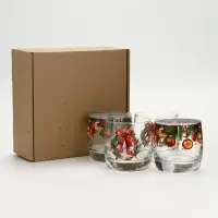 Стаканы &laquo;Новогодний&raquo;, 310 мл, подарочный набор 4 шт.