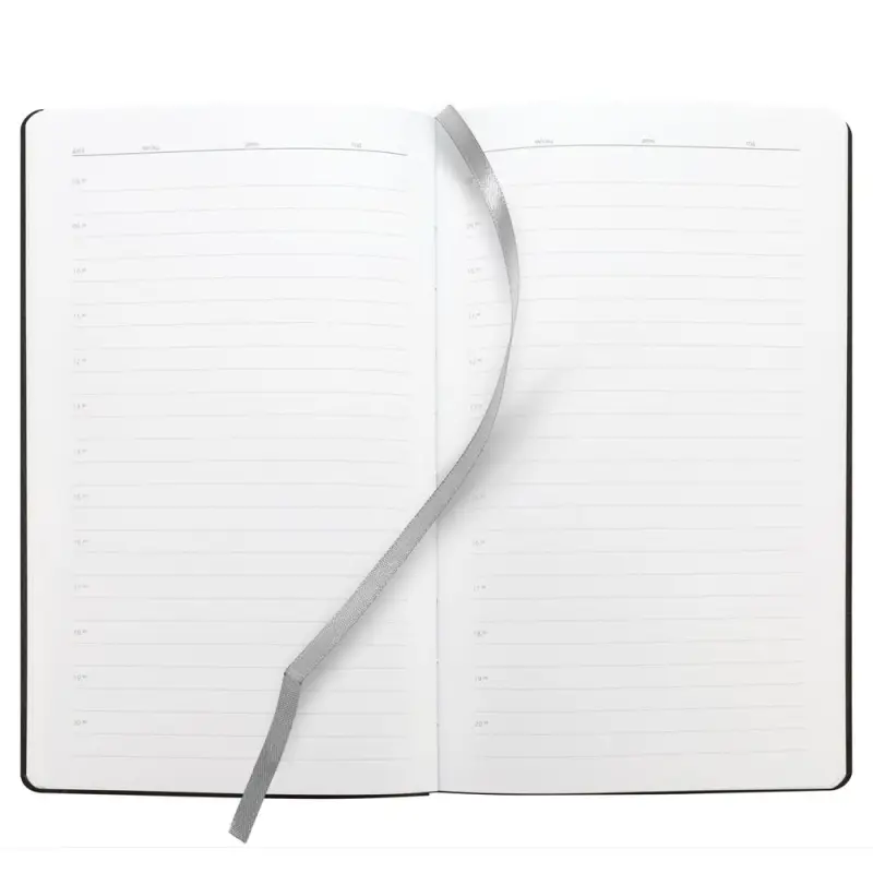 Ежедневник Knit, недатированный, темно-серый