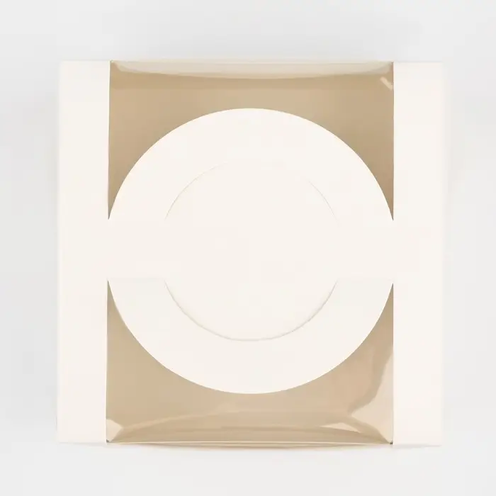 Коробка под бенто-торт с окном &laquo;Для тебя&raquo;, 14 х 14 х 8 см