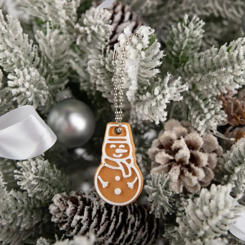 Мини-подвеска &laquo;Пряник&raquo;, снеговик