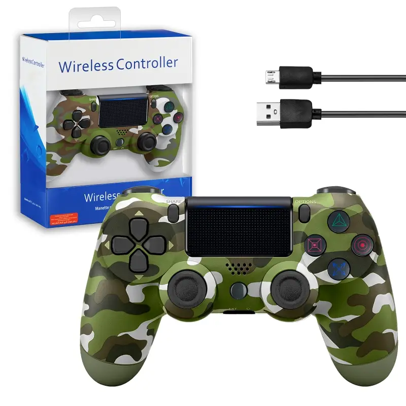 Джойстик беспроводной для консоли камуфляж (no logo)