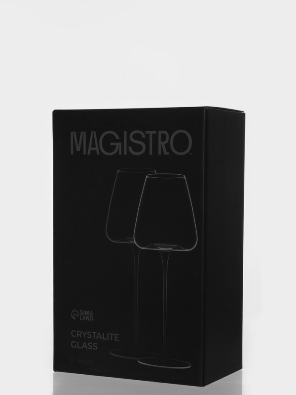 Набор бокалов для вина "Амьен", 2 шт, 590 мл, 10х28 см