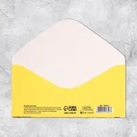 Конверт для денег &laquo;С Днём Рождения&raquo;, подарки, 16,5 &times; 8 см