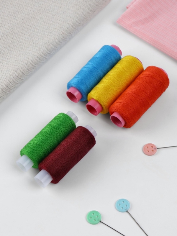 Набор ниток 5шт 40S/2 200м 100% полиэстер Яркий