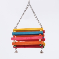 Качели для птиц "Туннель" с колокольчиками, 16 х 15 см Качели для птиц "Туннель" с колокольчиками, 16 х 15 см