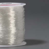 Нить для плетения 100±1м d1мм эластичная силикон прозрачный АУ Нить для плетения 100±1м d1мм эластичная силикон прозрачный АУ