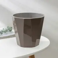 Кашпо для цветов со вставкой &laquo;Палермо&raquo;, 1,8 л, коричневое