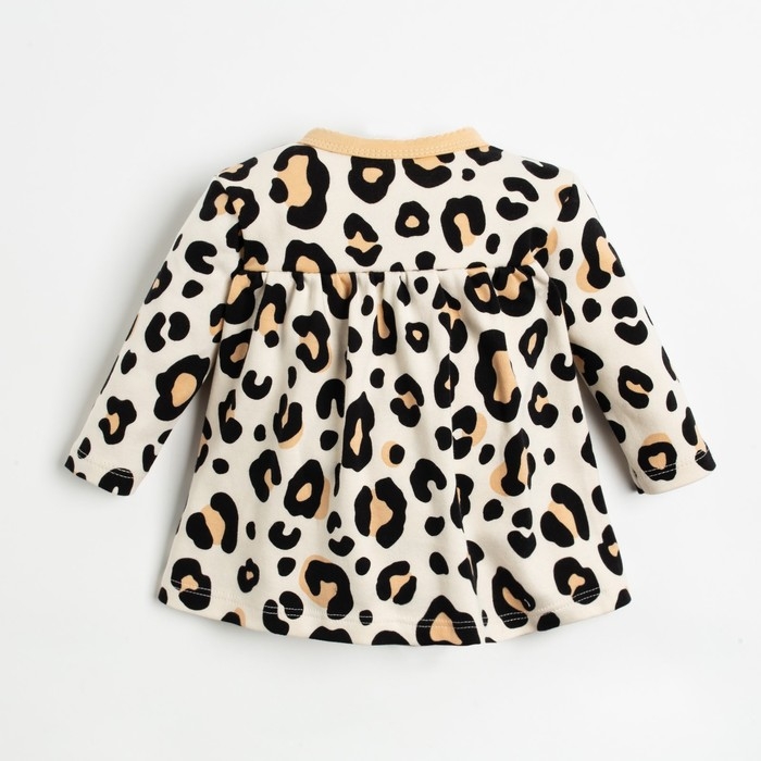 Боди-платье Крошка Я &laquo;Леопард&raquo;, рост 86-92 см