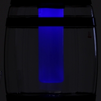 Пивной бочонок &laquo;Банный&raquo;, 3 л, ёмкость для льда, подсветка, пластик, чёрный