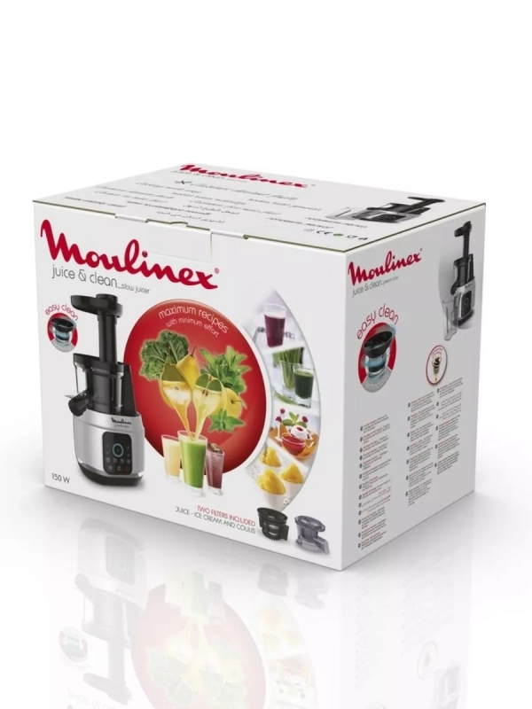 Шнековая соковыжималка Juice & Clean ZU420E10, 4 программы