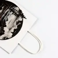 Пакет подарочный крафт &laquo;Настоящему мужчине&raquo;, 18&times;8&times;25 см