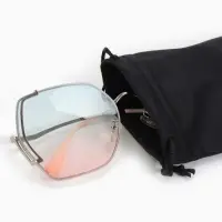 Чехол для очков на затяжке, длина 17.5 см, плотность 230 г/м&sup2;, чёрный