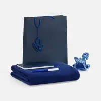 Подвеска &laquo;Лошадка-качалка&raquo;, 3D-печать, синяя