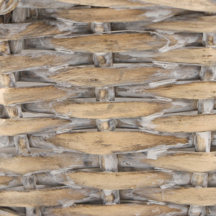 Набор корзин &laquo;Плетёнка&raquo;, 3 шт, 38&times;30&times;14/35 см, 32&times;25&times;11/27 см, 27&times;21&times;10/25 см, ива, микс