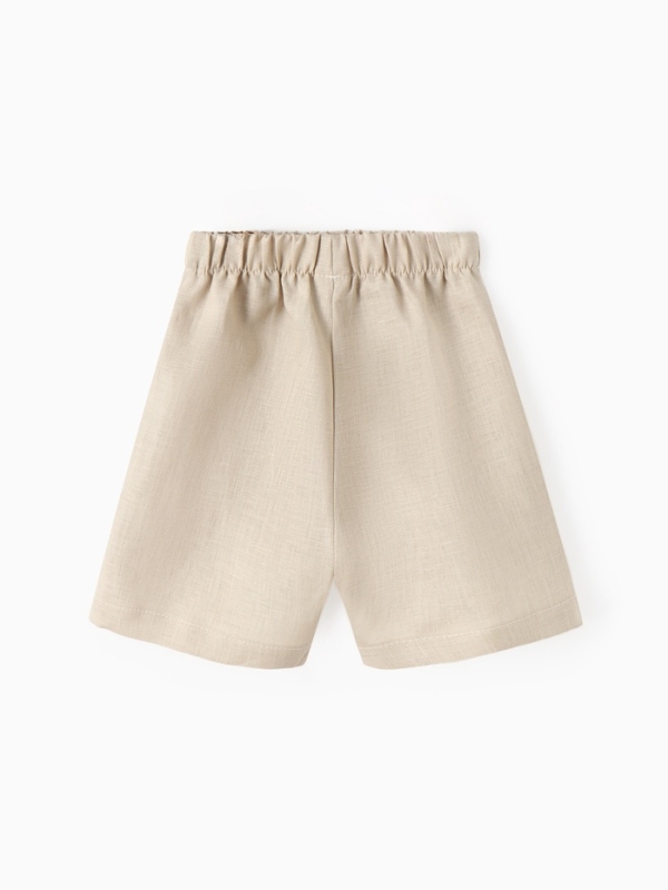 Шорты детские, MINAKU, бежевые, рост 110 см
