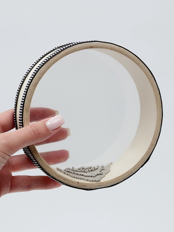 Музыкальный инструмент Барабан Шум Моря Music Life бежевый, 15 см Музыкальный инструмент Барабан Шум Моря Music Life бежевый, 15 см