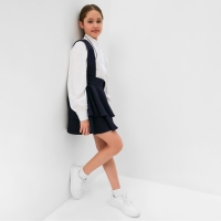 Сарафан для девочки MINAKU, синий, рост 146 см Сарафан для девочки MINAKU, синий, рост 146 см