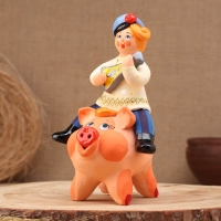 Ковровская игрушка "Лихой парень", керамика