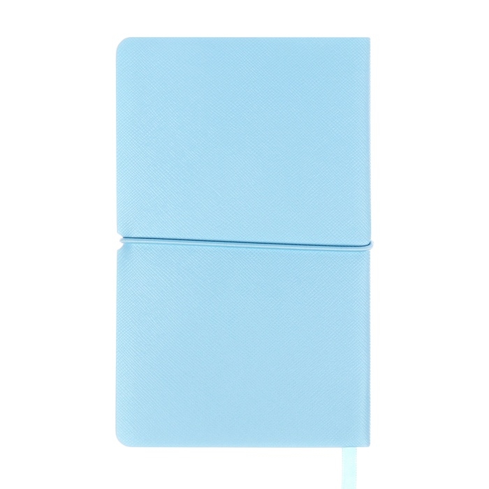 Планинг карманный недатированный, 80 листов, 100х170 мм, deVENTE.Jane, мягкая обложка ПВХ, на резинке, перфорация, ляссе, блок 70%, голубой