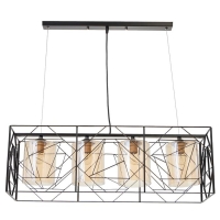 Светильник BayerLux 1692/4  E27 40Вт черный 71,3х24,5х23,5 см