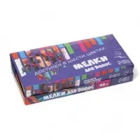 Мелки для волос, микс цветов