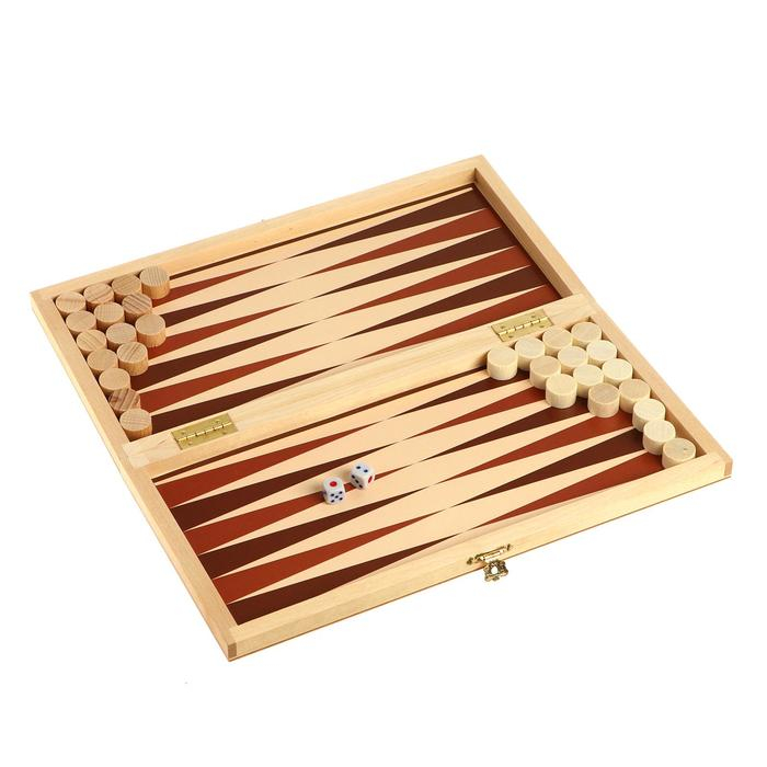 Набор настольных игр &laquo;Шашки и нарды&raquo; 28 &times; 28 см